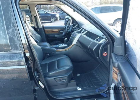 2008 Land Rover Range Rover Sport Supercharged из США, поврежденный, VIN SALSH23498A151395